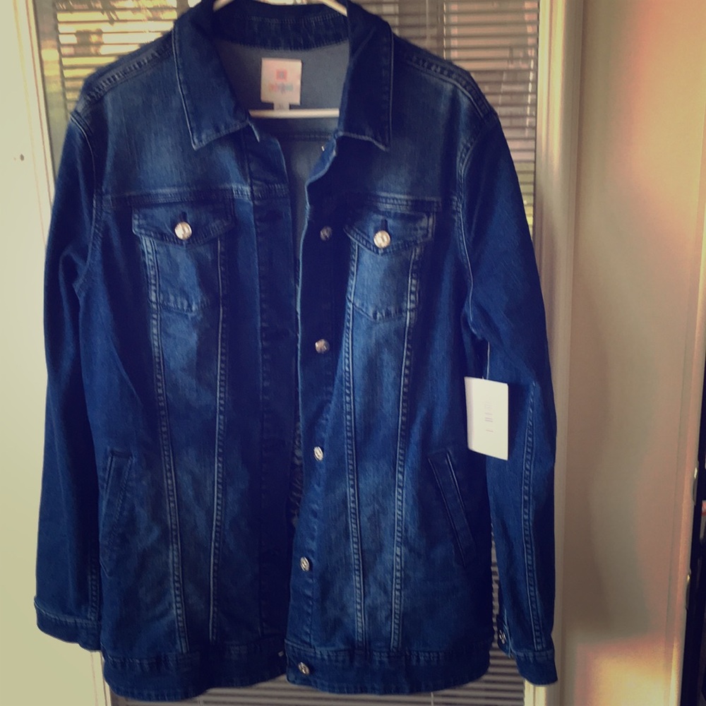 LuLaRoe Jaxon jeans jacket